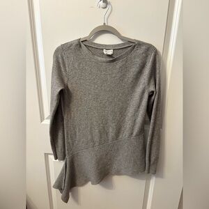 Club Monaco Women's Gray Cashmere Sweater Size Small EUC